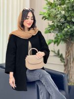 مانتو برش دار بغل چاک کد 6522 - تصویر 5