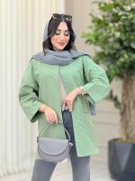 مانتو برش دار بغل چاک کد 6522 - تصویر 21