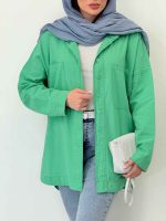 شومیز دو جیب سایه کد 6478 - تصویر 17