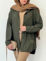 شومیز دو جیب سایه کد 6478 - تصویر 12