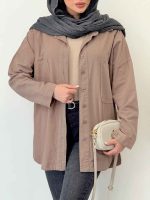 شومیز دو جیب سایه کد 6478 - تصویر 10