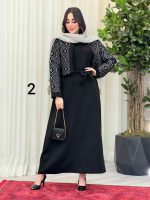 ست کت طرح دار و سارافون کد 6227 - تصویر 21