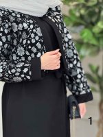 ست کت طرح دار و سارافون کد 6227 - تصویر 5
