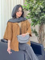 شومیز طرح گل تک جیب کد 6532 - تصویر 10