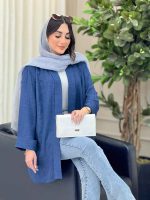 مانتو آستین پاکتی کمند کد 6531 - تصویر 16