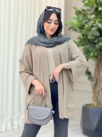 مانتو آستین پاکتی کمند کد 6531 - تصویر 9