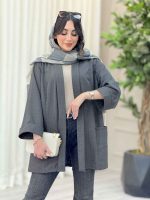 مانتو آستین پاکتی کمند کد 6531 - تصویر 14