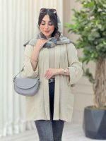 مانتو آستین پاکتی کمند کد 6531 - تصویر 5