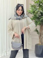 مانتو آستین پاکتی کمند کد 6531 - تصویر 15