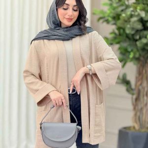 مانتو آستین پاکتی کمند کد 6531
