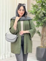 مانتو آستین پاکتی کمند کد 6531 - تصویر 8