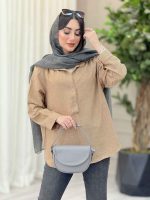 مانتو سه دکمه فریناز کد 6553 - تصویر 19