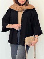 شومیز تک جیب هیلا کد 6588 - تصویر 13