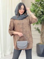 مانتو جلو بسته پرتو کد 6575 - تصویر 13