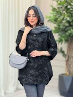 مانتو جلو بسته پرتو کد 6575 - تصویر 3