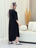 پیراهن جیب پاکتی کیف دار کد 6572 - تصویر 7
