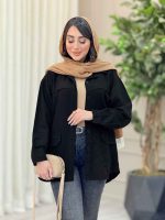 مانتو کتان ژیله دار پشت دکمه کد 6567 - تصویر 11