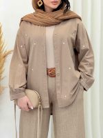 شومیز قلبی رزالین کد 6581 - تصویر 12