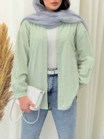 شومیز گلدوزی دلوان کد 6608