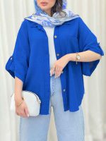 شومیز تک جیب رامونا کد 6610 - تصویر 8