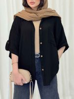 شومیز تک جیب رامونا کد 6610 - تصویر 11