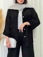 شومیز تک جیب تندیس کد 6587 - تصویر 9