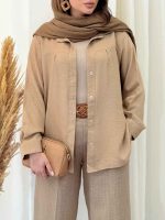 شومیز پشت پیله نیلوفر کد 6551 - تصویر 3