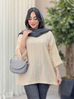 شومیز جلو بسته مهرنوش کد 6402 - تصویر 6