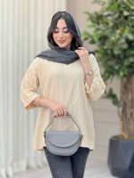 شومیز جلو بسته مهرنوش کد 6402 - تصویر 13