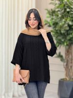 شومیز جلو بسته مهرنوش کد 6402 - تصویر 4