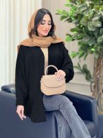 شومیز جلو دکمه شیوا کد 6552 - تصویر 8