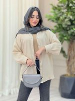 شومیز جلو دکمه شیوا کد 6552 - تصویر 15