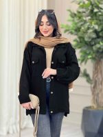 مانتو کتان چهارجیب لیدا کد 6560 - تصویر 5