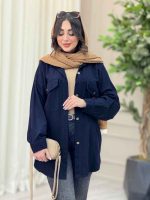 مانتو جیب پاکتی پرنیا کد 6569 - تصویر 11