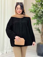 شومیز جلو چین دوخت دار کد 6533 - تصویر 11