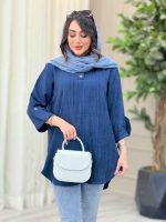 مانتو یقه دو دکمه گیلدا کد 6576 - تصویر 6