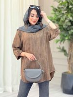مانتو یقه دو دکمه گیلدا کد 6576 - تصویر 16