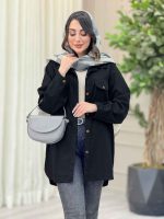 مانتو بغل سه دکمه چکاوک کد 6421 - تصویر 4