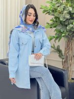 مانتو بغل سه دکمه چکاوک کد 6421 - تصویر 27
