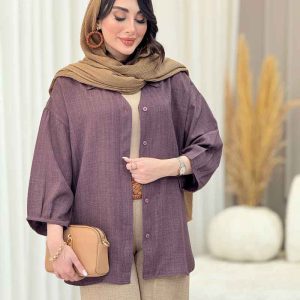 مانتو آستین پیله تلما کد 6618