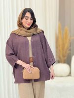 مانتو آستین پیله تلما کد 6618 - تصویر 10