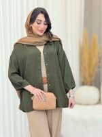 مانتو آستین پیله تلما کد 6618 - تصویر 23