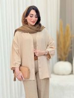 مانتو آستین پیله تلما کد 6618 - تصویر 19