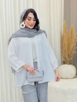 مانتو آستین پیله تلما کد 6618 - تصویر 8
