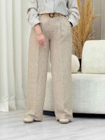 شلوار بگ لینن طرحدار کد 6625 - تصویر 10