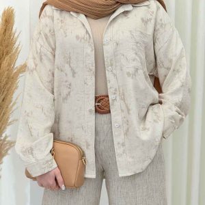 شومیز تک جیب کمند کد 6628