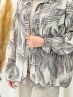 شومیز آبرنگی تک جیب کد 6627 - تصویر 11