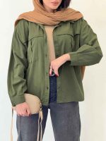 مانتو جیب پیله نیکا کد 6633 - تصویر 22
