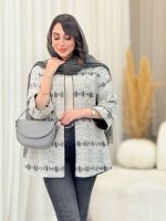 مانتو دانتل مغزی دوزی کد 6621 - تصویر 3