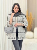 مانتو دانتل مغزی دوزی کد 6621 - تصویر 12